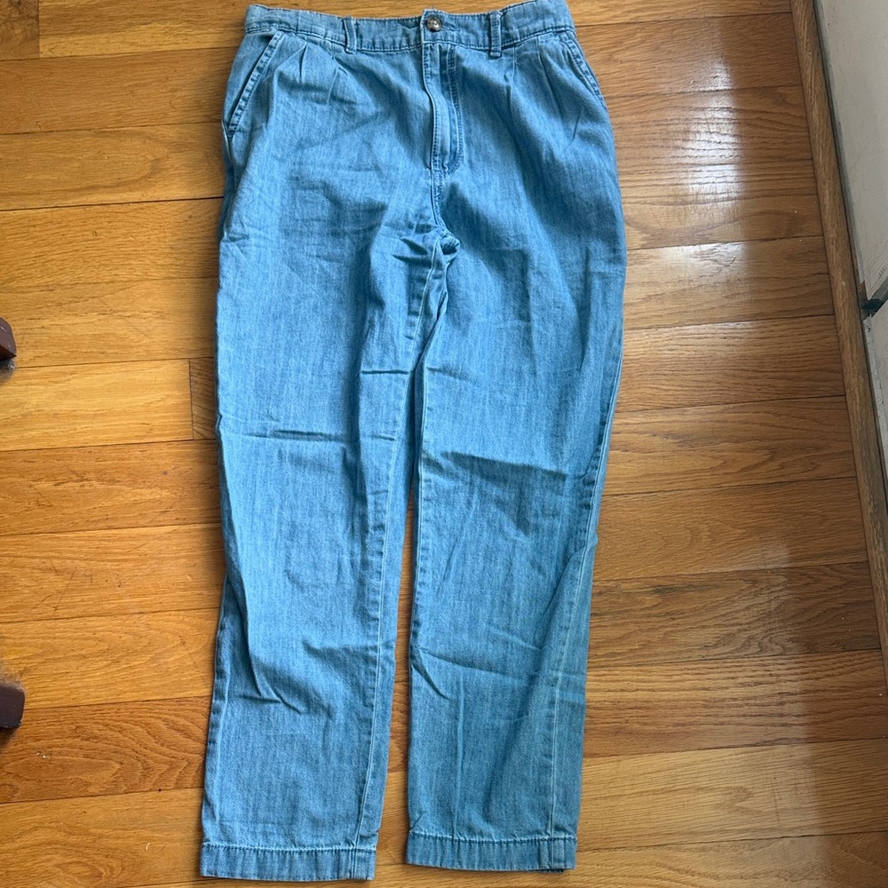 Carter's Light Blue Pleated Kids Jeans
